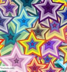 Vector Colorful Birthday Party Streamers and Confetti Background Design ...