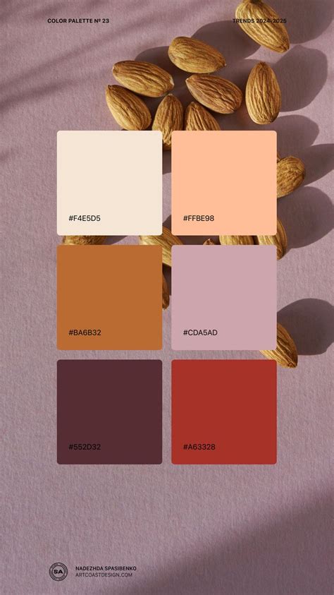 2024 Color Trends: Peach Fuzz Palettes | Pantone color, Color palette design, Color trends