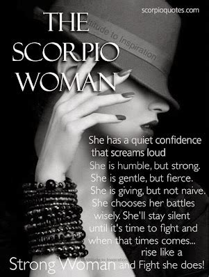 The Scorpio Woman Traits #003: | Scorpio Quotes