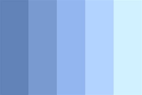 Glaucous gradient Color Palette