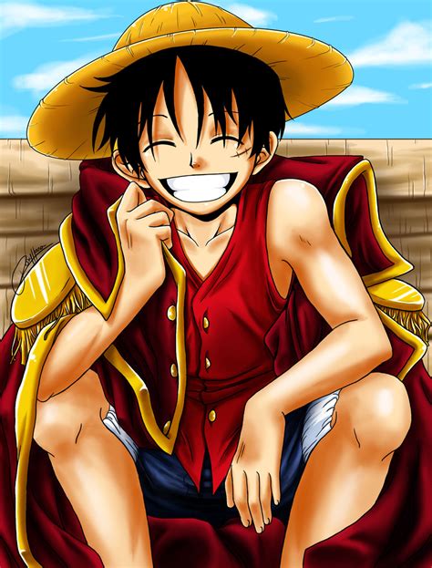 Luffy One Piece - Monkey D. Luffy Fan Art (37712150) - Fanpop