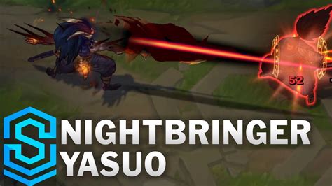 Nightbringer Yasuo Skin Spotlight - Pre-Release - League of Legends - YouTube