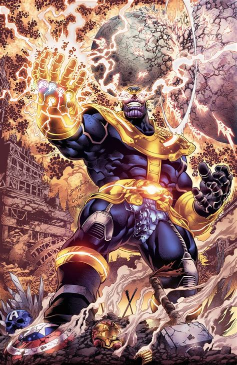 ArtStation - Thanos (print), Marcos Martins | Marvel spiderman art, Marvel characters art ...