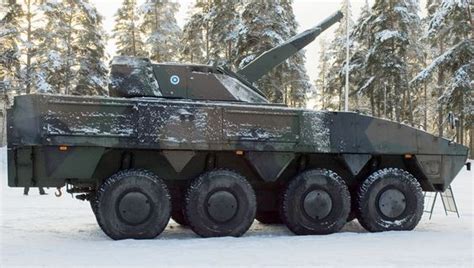 Patria AMV AMOS (Advanced Mortar System) 120 mm - Finnish Army