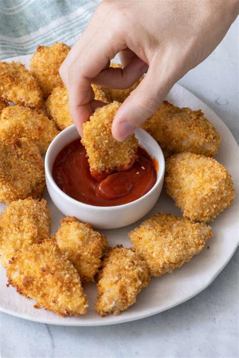 Crispy Baked Chicken Nuggets - Feel Good Foodie