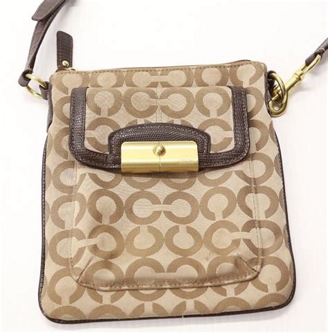 Coach Signature C Crossbody Messenger Bag Purse Brown #Coach #Crossbody ...