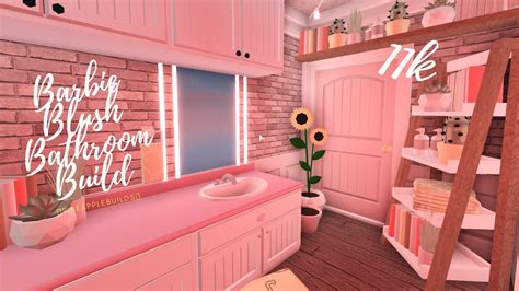 Small Modern Bathroom Ideas Bloxburg Aesthetic Blush Modern Bathroom | My XXX Hot Girl
