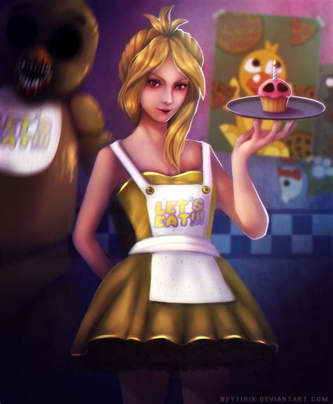 Realistic Chica! (FNAF Fanart) by Neytirix.deviantart.com on ...