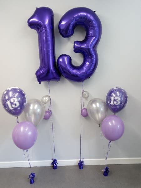 Birthday Balloons – 13th Birthday | Party Balloons and supplies in ...