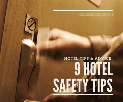 9 Hotel Safety Tips - You Need to Know - C Boarding Group - Travel, Remote Work & Reviews