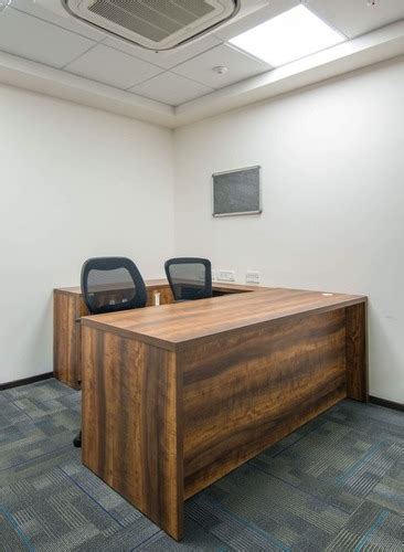 Wooden Office Reception Counter at Best Price in Chennai | Mayan Decors