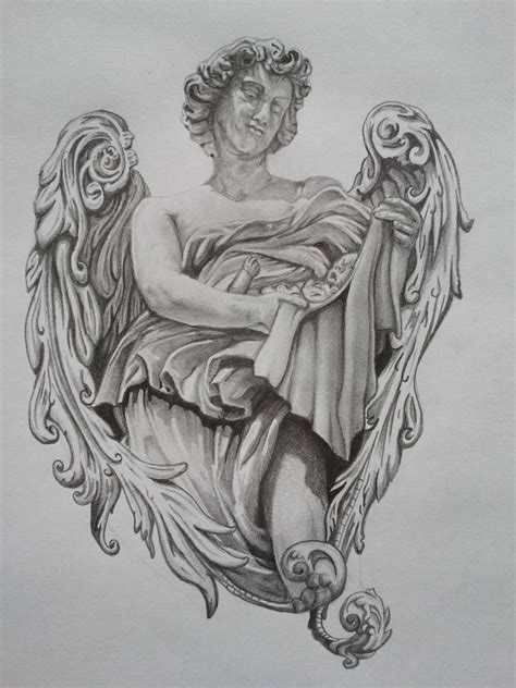 angel tattoo design by callum-ogborn on DeviantArt