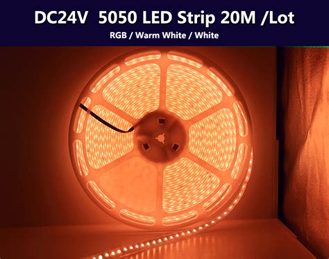 65.6ft Long LED Strip Color Changing Light Kit Smart Control
