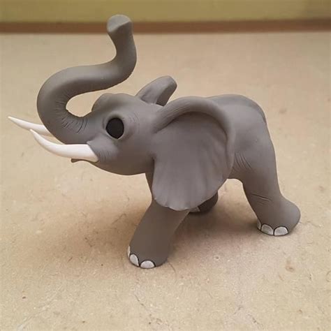 Handmade Elephant Figurine Handcrafted Elephant Sculpture | Etsy ...