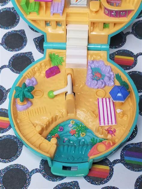 1989 Polly Pocket Beach Party Vintage Bluebird Rare Shell | Etsy