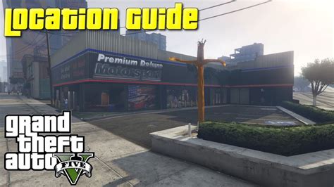 GTA 5 - SIMEON DEALERSHIP LOCATION GUIDE - YouTube