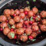 Easy Cranberry Mustard Slow Cooker Meatballs - Marie Bostwick