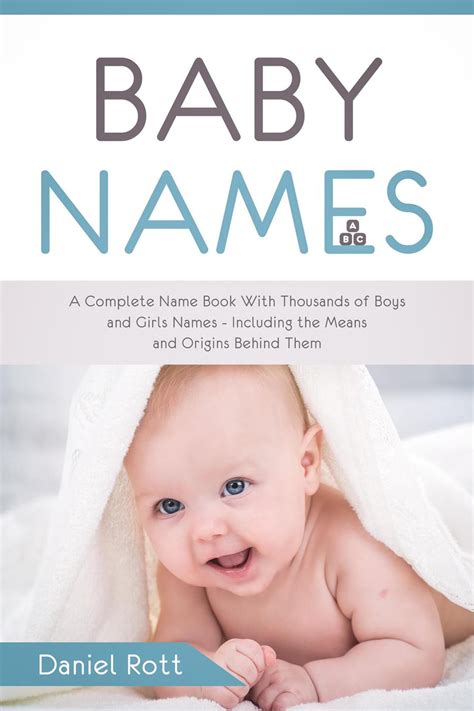 Baby Names: A Complete Name Book With Thousands of Boys and Girls Names ...