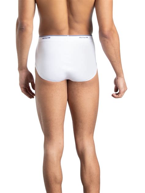 Buy Fruit of the Loom Men's White Briefs, 6 Pack, Sizes S-3XL Online at ...