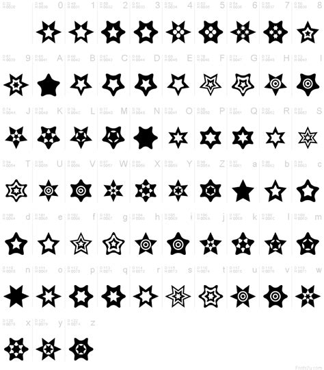 Star Things font | Fonts2u.com