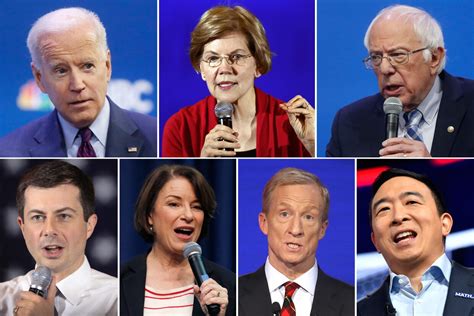 Democratic debate: Candidates on healthcare, guns, climate - Los ...