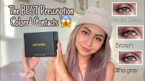 The BEST Prescription Colored Contact Lenses! - REVIEW- *Super Afordable* - YouTube
