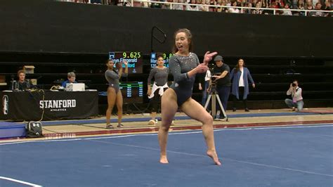 Katelyn Ohashi finishes with another near-perfect floor routine - YouTube