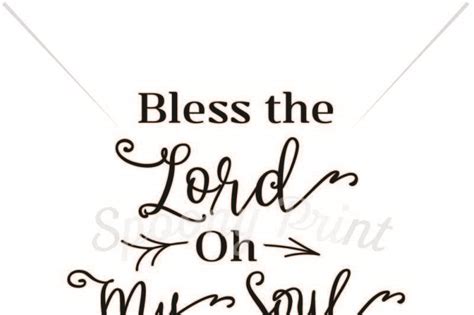 Bless the Lord By spoonyprint | TheHungryJPEG