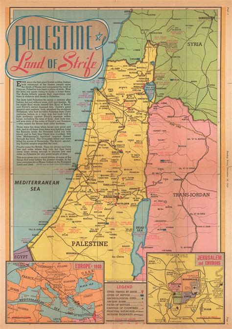 Map Of Palestine 1948