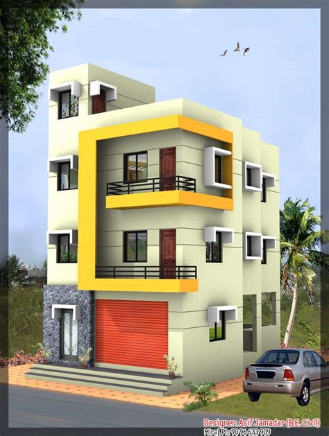 Latest 3-Storey House design at 1890 sq.ft