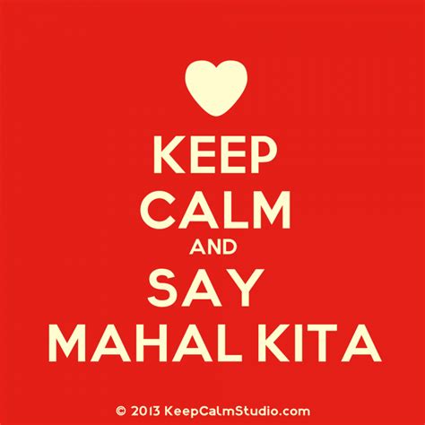 Mahal Kita: is there something more personal? |﻿ Study Tagalog