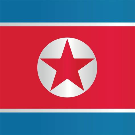 FLAG OF NORTH KOREA COUNTRY COMMUNIST RED STAR ARMY SOVIET UNION SYMBOL ...