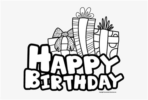 Free Happy Birthday Clipart Clipartpost - Happy Birthday Photos Black And White - 559x477 PNG ...