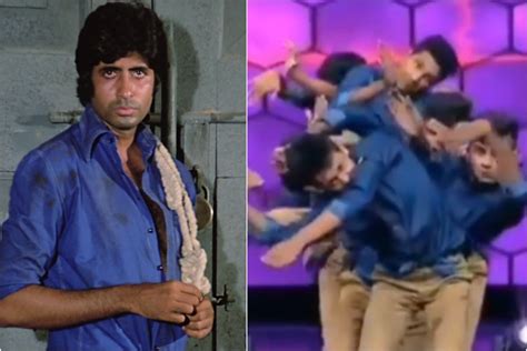 Amitabh Bachchan Impressed by Dance Group Performing to 'Deewar' Iconic Dialogue, Shares Video