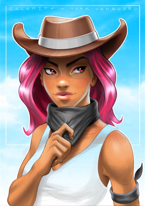 ArtStation - Calamity skin Fortnite Fan Art