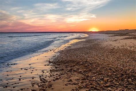 Horseneck Beach Sunset Photograph by Valdemar Vieira - Fine Art America