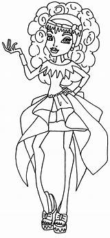 Monster High 13 Wishes Coloring Pages At GetColoringscom  Free sketch template