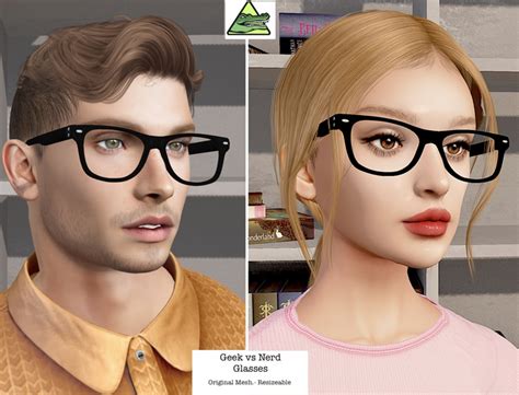 Second Life Marketplace - Snappy // Geek vs Nerd Glasses