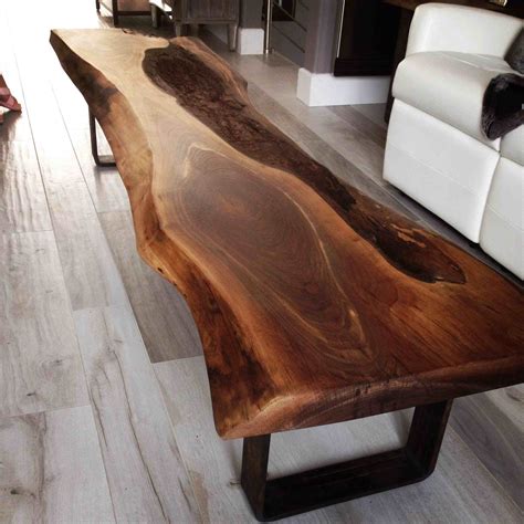 25+ live edge coffee table with blue resin Table epoxy edge coffee ...