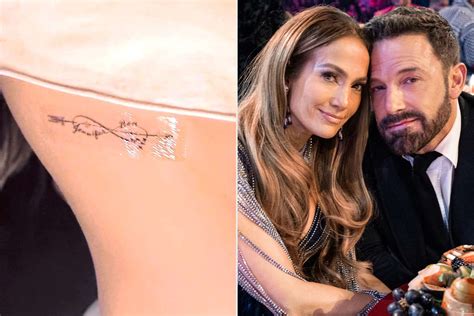 Jennifer López y Ben Affleck se hacen tatuajes dedicados a su amor – La 91 FM