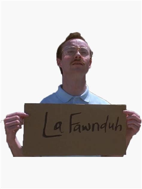 "napoleon dynamite, kip - lafawnduh sign Sticker" Sticker for Sale by AriellaSimmons8 | Redbubble