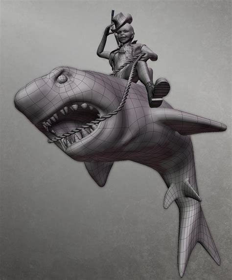 Shark Ride - Forum Gallery - Blender Artists Community