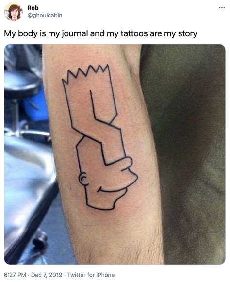 Cool S | My Body Is My Journal and My Tattoos Are My Story | Know Your Meme