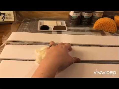 How to create a wood plank using foam board from dollar tree - YouTube