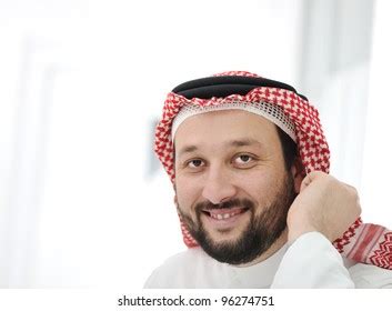 Arabic Business Man Wearing Traditional Clothes Stock Photo 96274751 ...