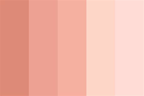 Reddish skin colors Color Palette