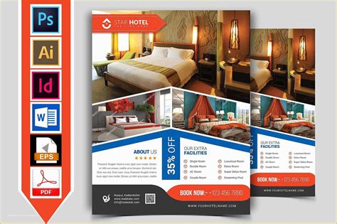 Hotel Flyer Templates Free Download Of 25 Hotel Brochure Templates Free ...