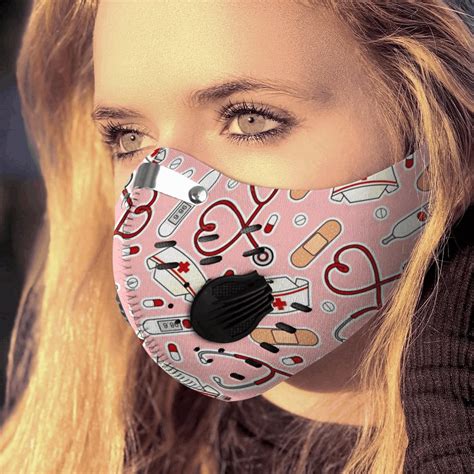Nurse be strong filter activated carbon pm 2.5 face mask - maria ...