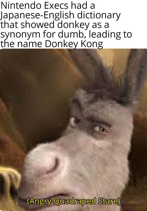 donkey mad : r/Shrek