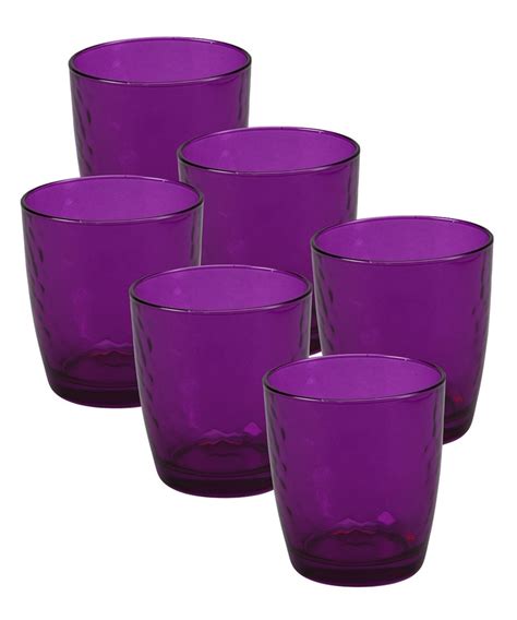 Bormioli Rocco Purple Palatina Rocks Glass - Set of Six | Purple kitchen decor, Kitchen decor ...